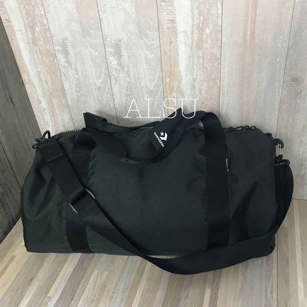 Converse Sport Duffel Large Black AUTHENTIC - Picture 5 of 8